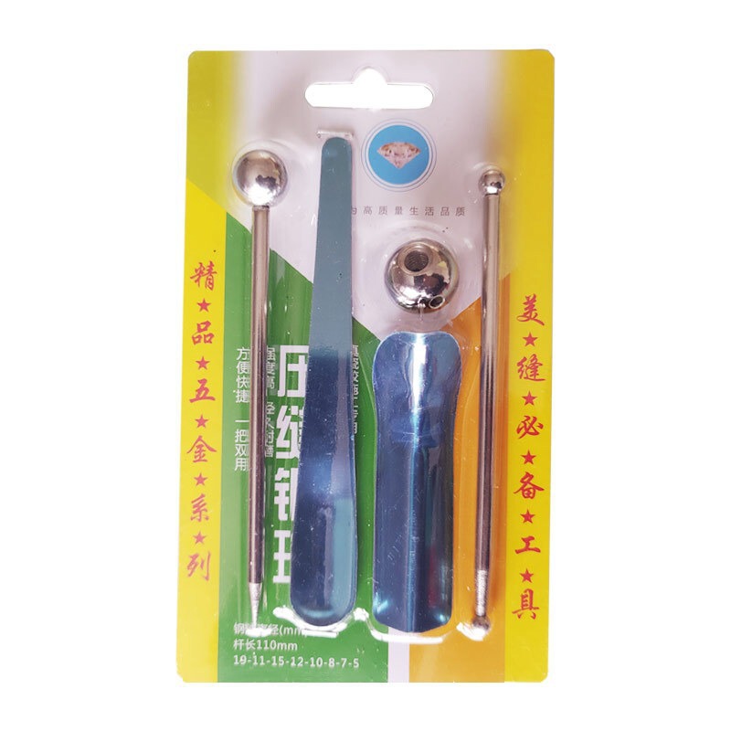 瓷砖地砖美缝剂施工工具阴阳角压边球压缝球开槽器清缝美缝五件套|undefined