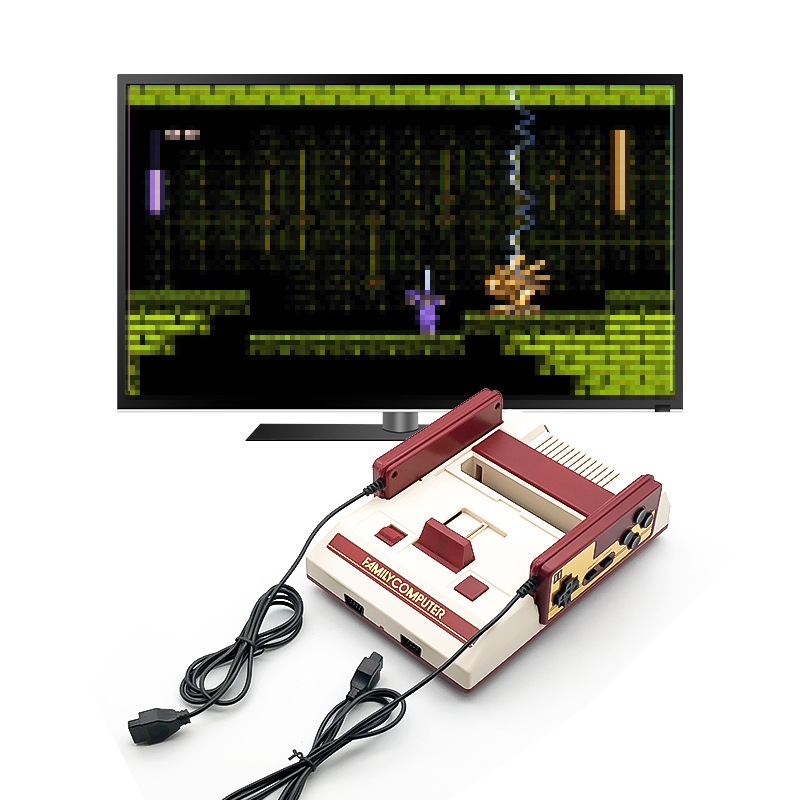 騰異家庭版テレビゲーム機80後秘蔵版fc経典テレビ紅白ゲーム機二人挿しカード機|undefined
