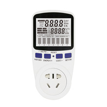 CN16/10A背光款 图表式功率计量插座 家用电力监测仪 智能计费插