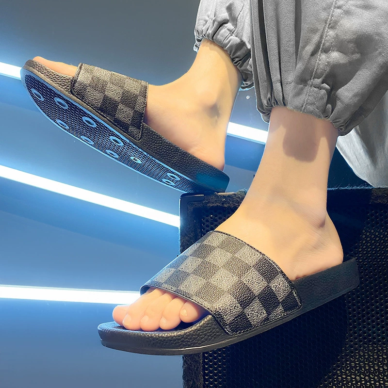 Большие вьетнамские тапочки для мужчин, новые, оптом, большие размеры, для дома и улицы, мягкая подошва.