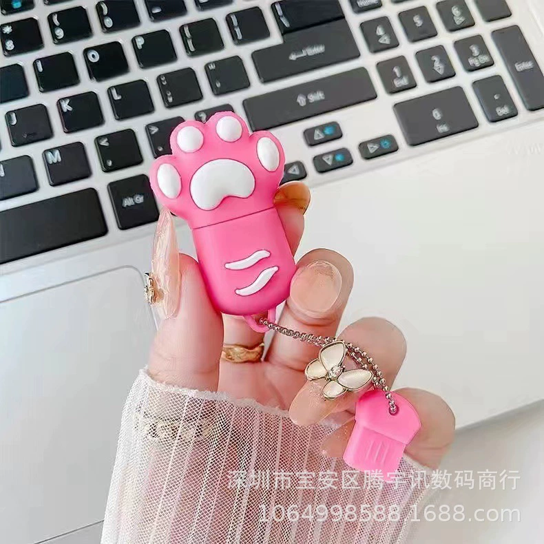 Высококачественная мультяшная USB-флешка большой емкости, 128 ГБ, 64 ГБ, 32 ГБ