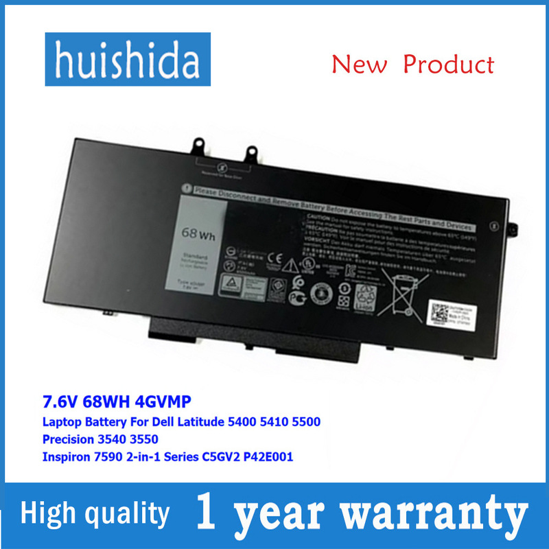 For Dell 4GVMP 5400 5410 5500 Precision 3540 3550 Inspiron