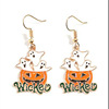 Ghost earrings, wholesale, European style, halloween