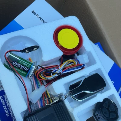 Motorcycle Safety Supplies with remote control, key