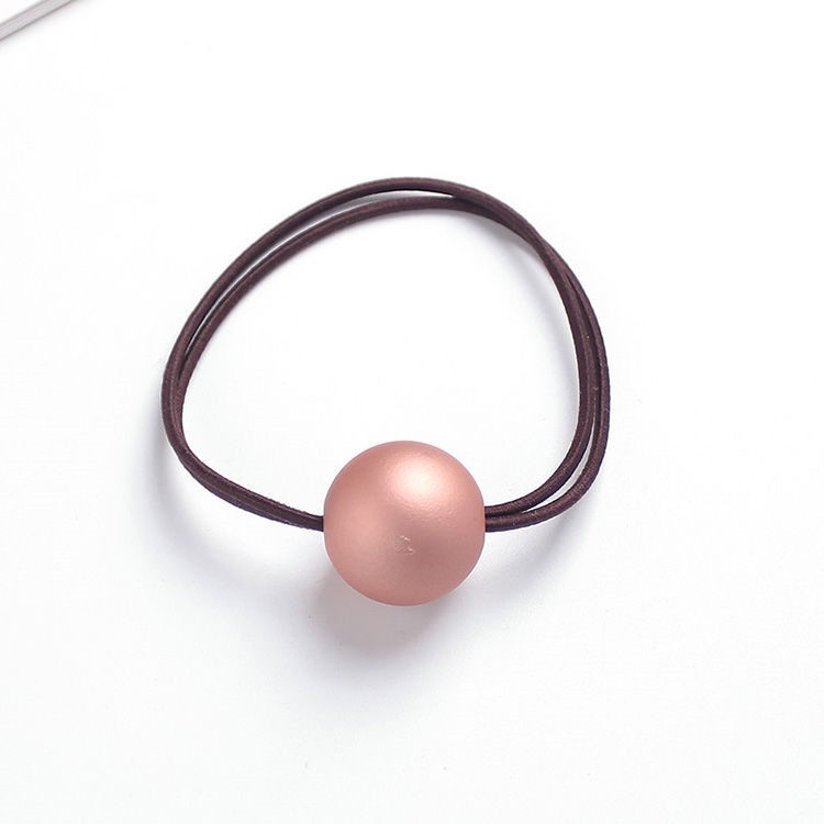 Banda de goma banda para el cabello cuerda para el cabello esmerilado corbata de bolas Corea del Sur accesorios para el cabello fresco Cola de Caballo simple serie Mori Girl