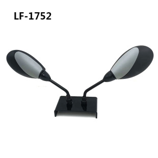 New Liangfei Motorcycle Electric Vehicle Universal Modification 10mm Front and Rear High-Definition Rearview Mirror Reflector