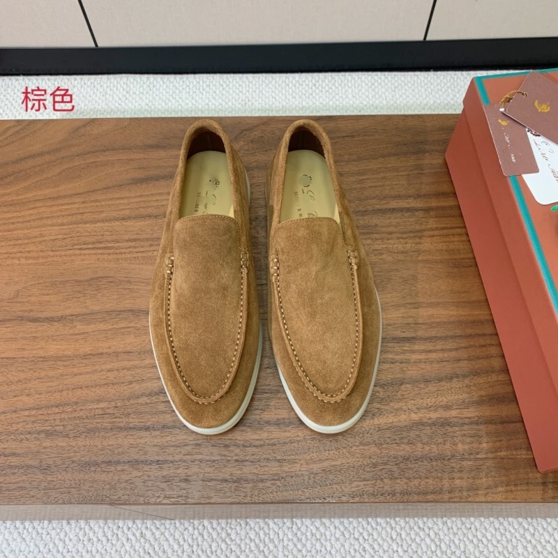 2025新款一脚蹬休闲乐福鞋女英伦套脚豆豆鞋懒人舒适百搭软底男鞋|undefined
