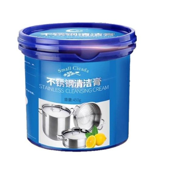 Xiaozhiyou Stainless Steel Cleaning Cream Pot Bottom Black Scale Powerful Decontamination and Rust Removal Polishing Household Kitchen Cleaner Artifact