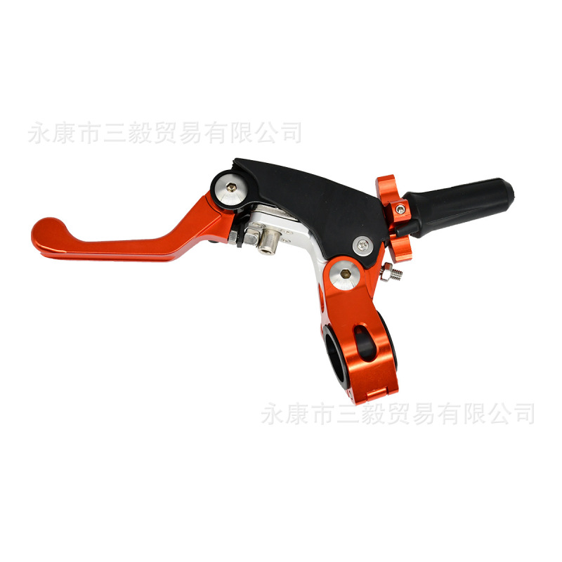 オフロードバイク用折りたたみ式CNCクラッチブレーキレバー（華陽、波速爾、恒舰、克維斯製）オフロード専用|undefined