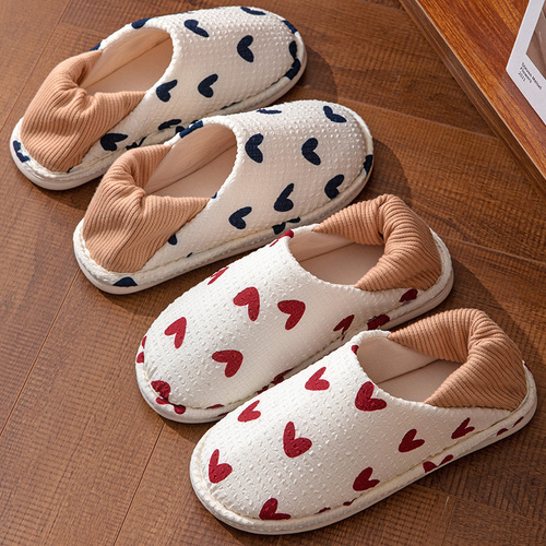 Maternity Shoes Summer Thin Model Postpartum 7-8 Months Spring and Autumn Cute Non-slip Breathable Indoor Home Cotton Slippers for Women