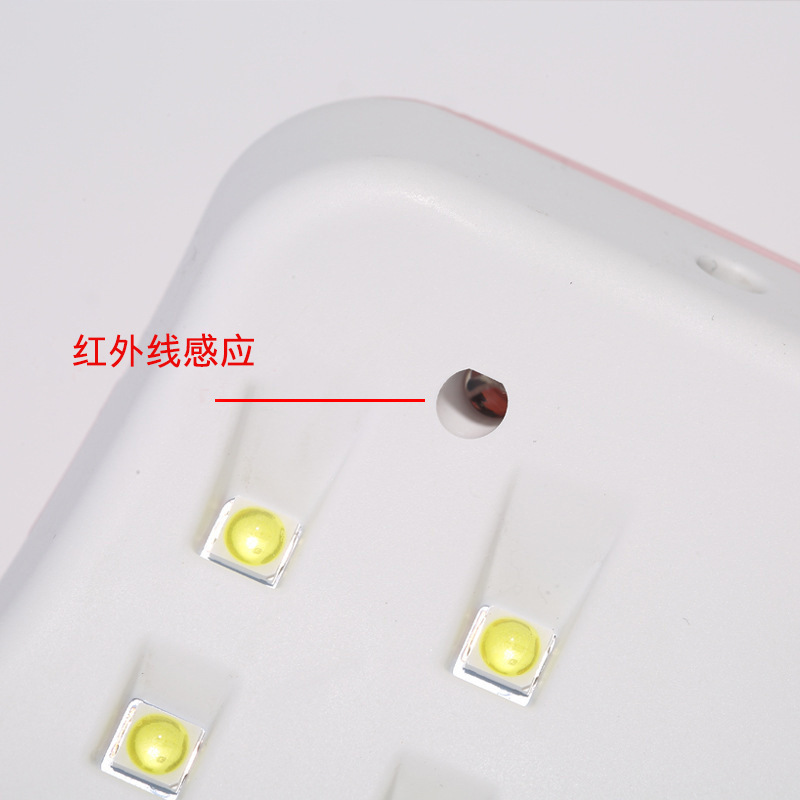 54W doble fuente de luz uvled lámpara de uñas de sol blanco LED máquina de fototerapia lámpara de uñas X4 máquina de fototerapia