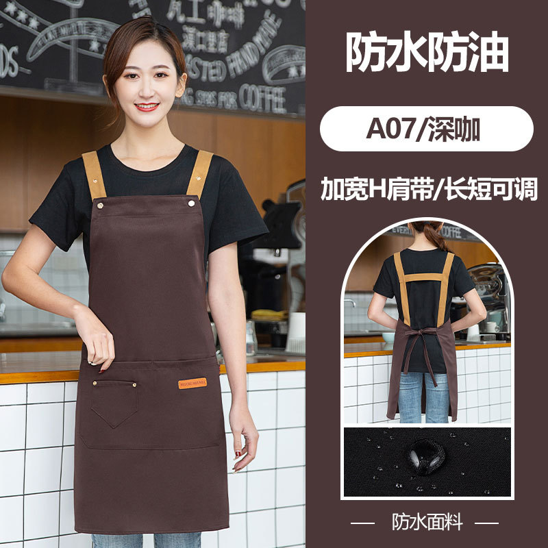 Delantal publicitario logotipo personalizado delantal para niños delantal de cocina personalizado delantal impermeable engrosado PVC a prueba de aceite al por mayor