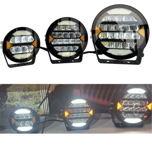 Avtomobil LED Projektor Dəyişdirilmiş Off-Road Raptor Wrangler FJ Dam Tank 300 Uzaq İşıq 579inch