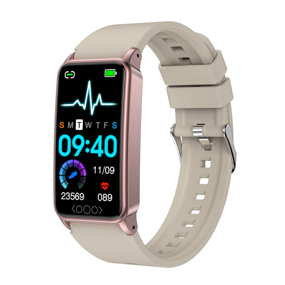 Transfronterizo nuevo TK71Pro reloj inteligente ECG no invasivo glucosa en sangre Frecuencia Cardíaca presión arterial oxígeno monitoreo pulsera deportiva