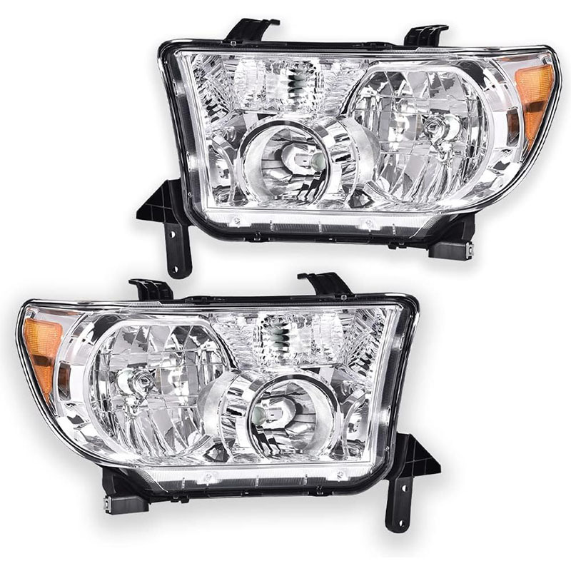 Aplicable al modelo 2007 - 2013 de Toyota Tundra faro estándar americano Tantu original semieconjunto modelo de galvanoplastia