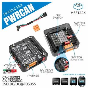 Official M5Stack Pwrcan Module13.2 Multi-Function Communication Module Dual Can One Rs485