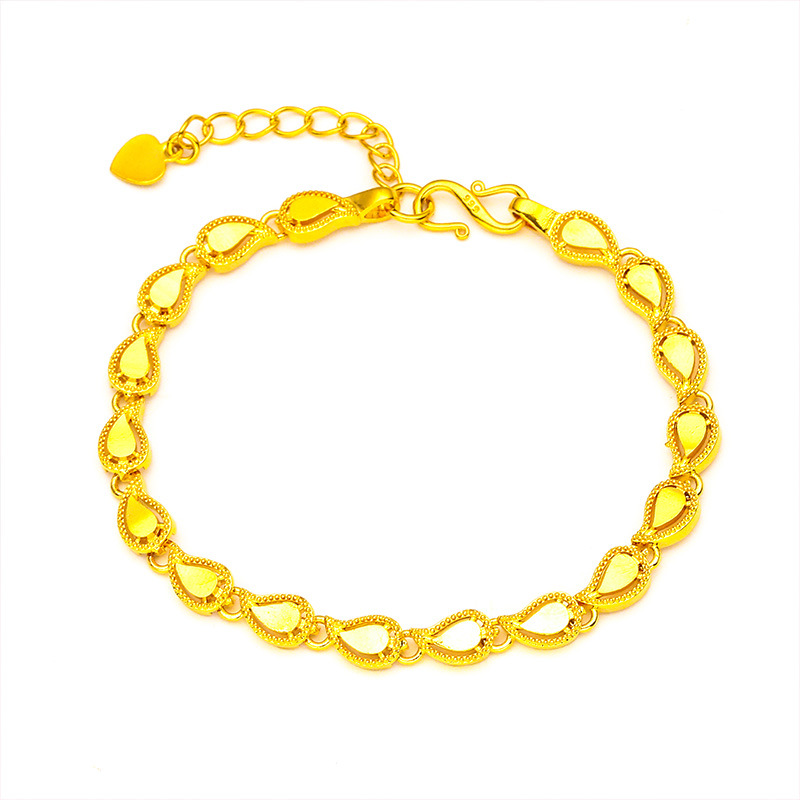 Bracciale unisex alla moda con goccia d'acqua e bracciale luminoso_voghion.com