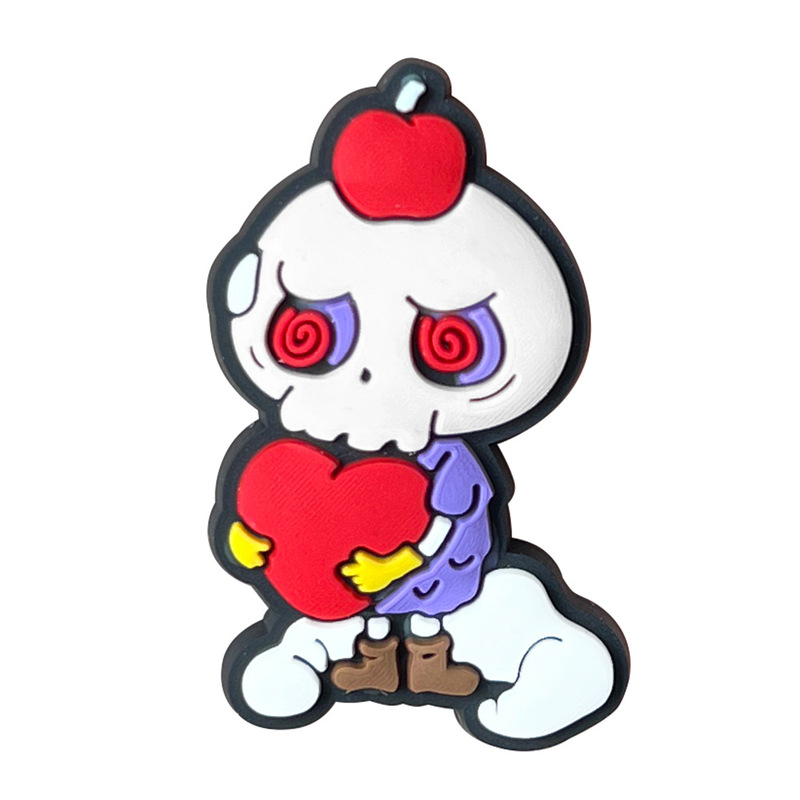 Labubu18 かわいい漫画下駄アクセサリー DIY Zhibixing バブルマート靴バックル靴の花|undefined