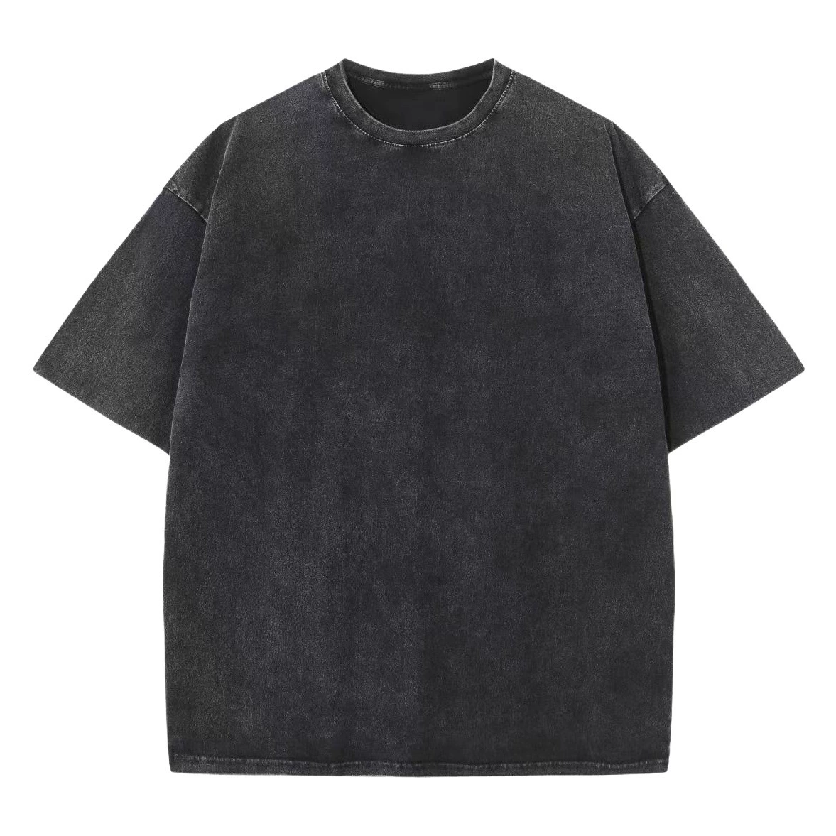 Американская потертая футболка с короткими рукавами, трансграничная жареная снежинка, модный бренд американского размера, популярная мужская и женская футболка Amazon с принтом логотипа