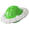 Sound planet flying saucer green super bite resistant interactive thrower