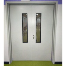 隔热钢质防火门无尘车间门静电喷涂门扇牢固不晃动巨梦生产厂家