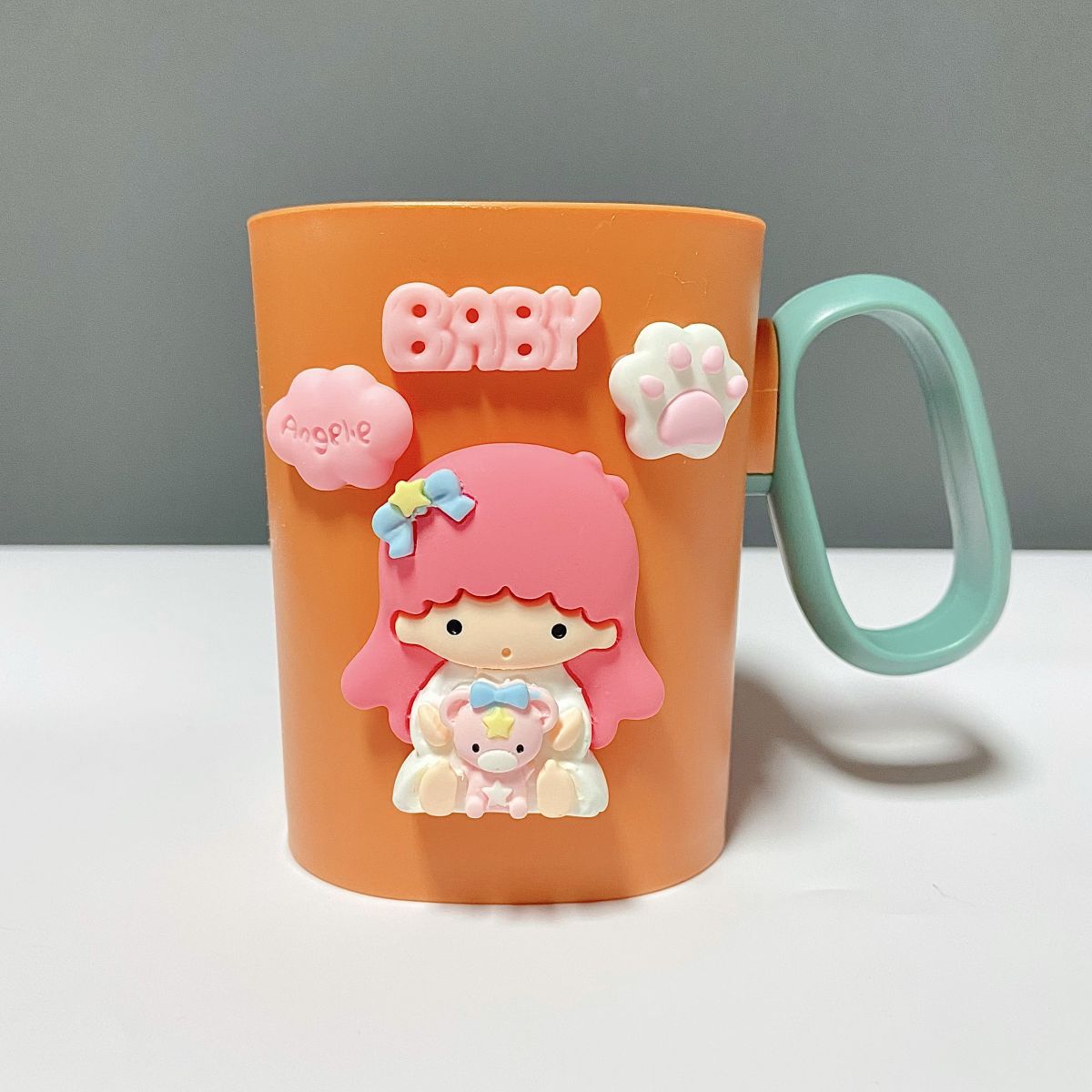 Taza de enjuague bucal taza de cepillo de dientes para niños creativo Red roja taza de cepillo de dientes pareja taza de lavado resistente a la caída niños y niñas estudiante hogar lindo