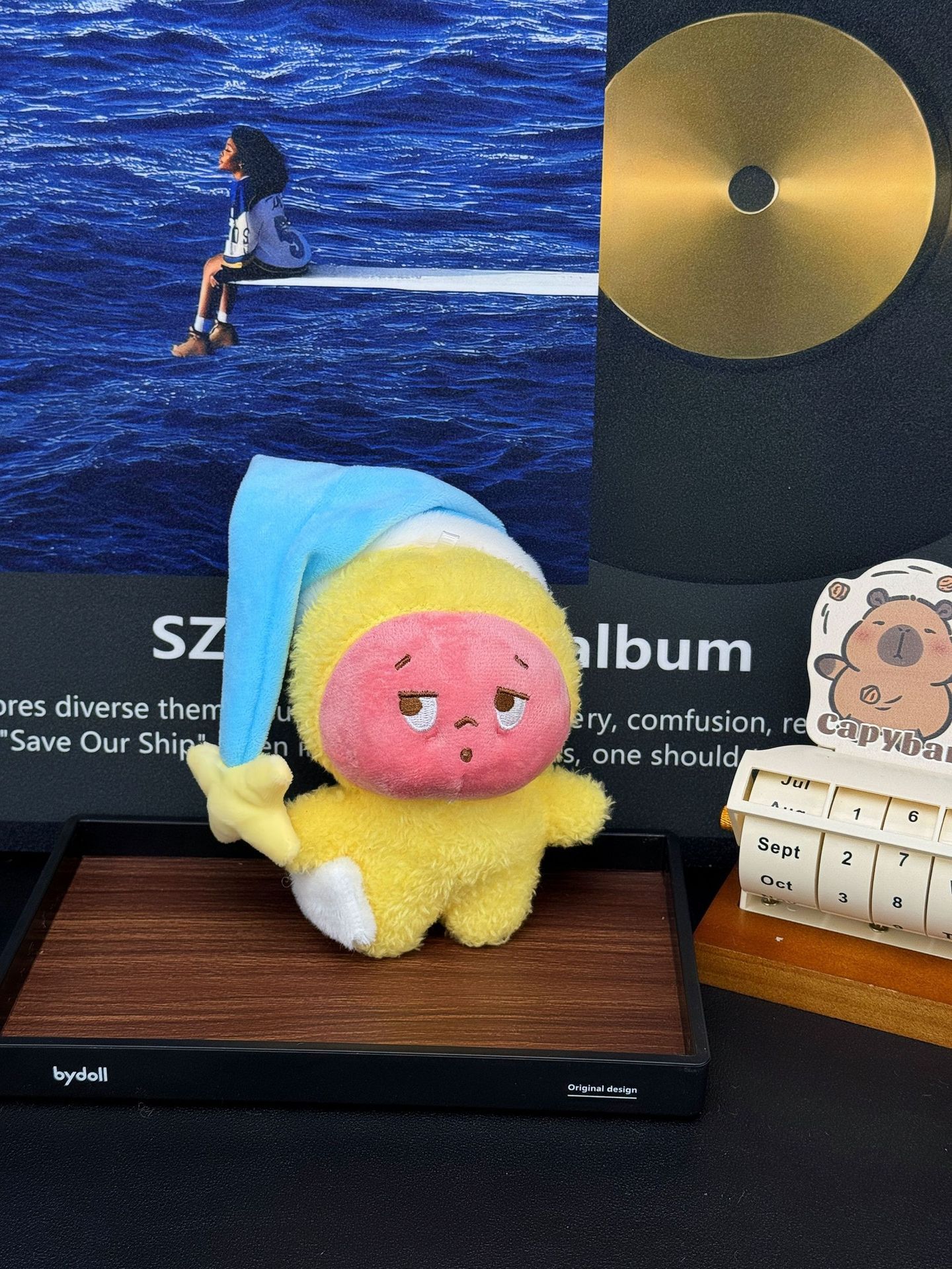 Starman serie pequeño bostezo pequeño sol paquete colgante Bubble Mart lindo muñeca muñeca regalo de cumpleaños