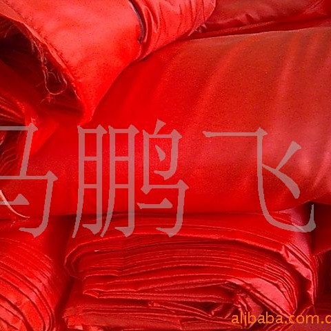 厂家低价供应各种 防水涂层雨伞雨棚布大红宝蓝牛津布防水涂银布