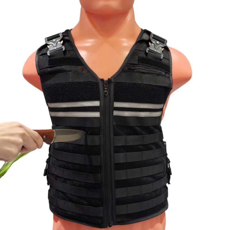 Manufacturer's Ready-Made Hard Inner Vest Security Protection Full-Body Soft Armor Anti-Stab Suit Wear-Resistant Anti-Puncture Zipper Vest Manufacturer's Ready-Made Hard Inner Vest Security Protection Full-Body Soft Armor Anti-Stab Suit Wear-Resistant Anti-Puncture Zipper Vest