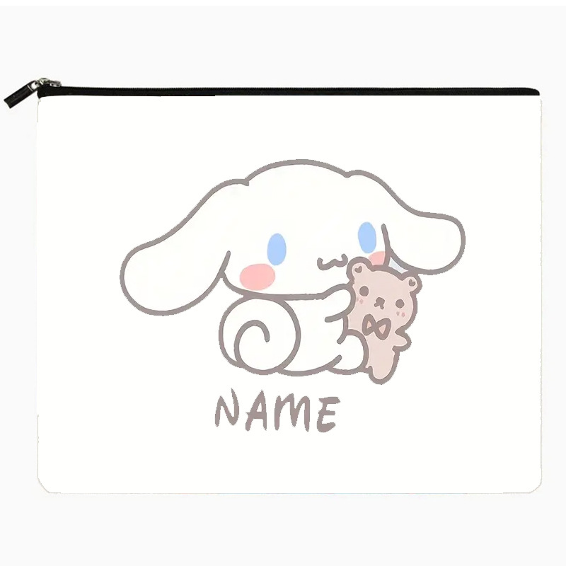 Transfronterizo de Amazon, Sanrio Coolomy Pacha bolsa de lavado de perro lona portátil de doble cara impresión viaje