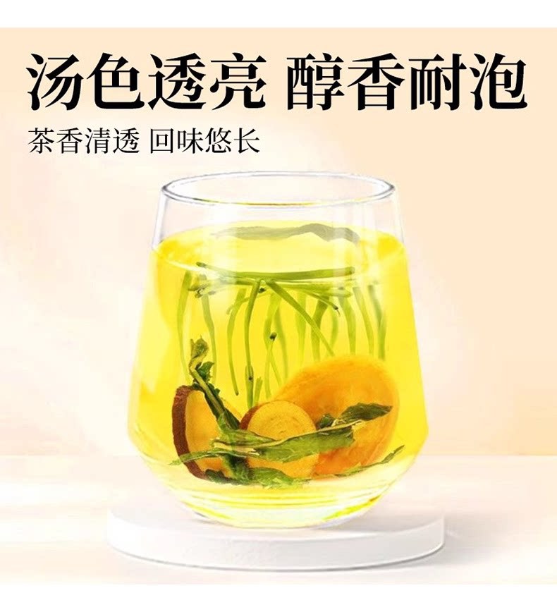 Dandelion Kumquat Tea Bags with Licorice Honeysuckle and Chrysanthemum 150 Count Herbal Wellness Tea key features