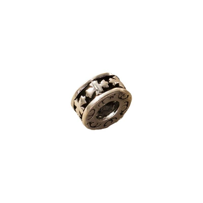 Silver Pattern Flat Beads Old: Zərgərlik ara hissələri