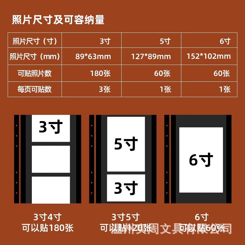 diy手工自粘贴式黑卡膜相册本大容量活页3寸6寸相册本照片纪念册|undefined