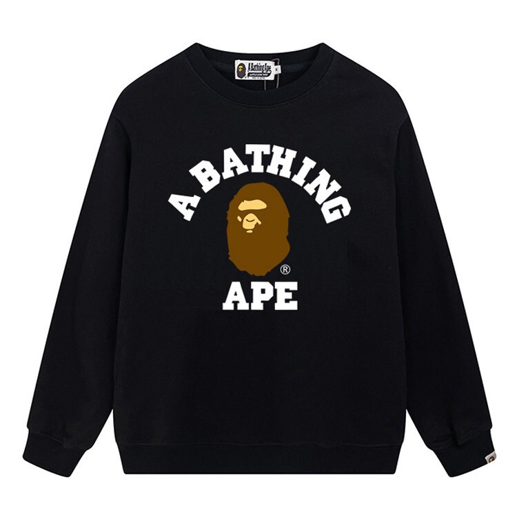 Cross-Border Foreign Trade Wholesale Trendy Brand Bape Shark Ape Head Crewneck Sweatshirt, One-Piece Dropshipping Autumn and Winter Fleece Sweatshirt Cross-Border Foreign Trade Wholesale Trendy Brand Bape Shark Ape Head Crewneck Sweatshirt, One-Piece Dropshipping Autumn and Winter Fleece Sweatshirt