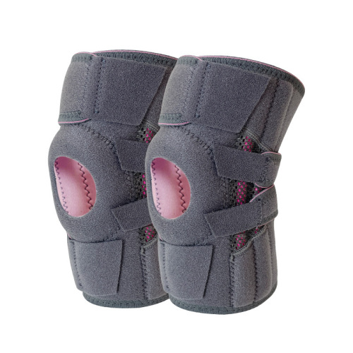 Upgraded open mountaineering knee pads, patella straps, spring-loaded shock-absorbing nylon straps, sports knee pads, skipping rope protective gear
