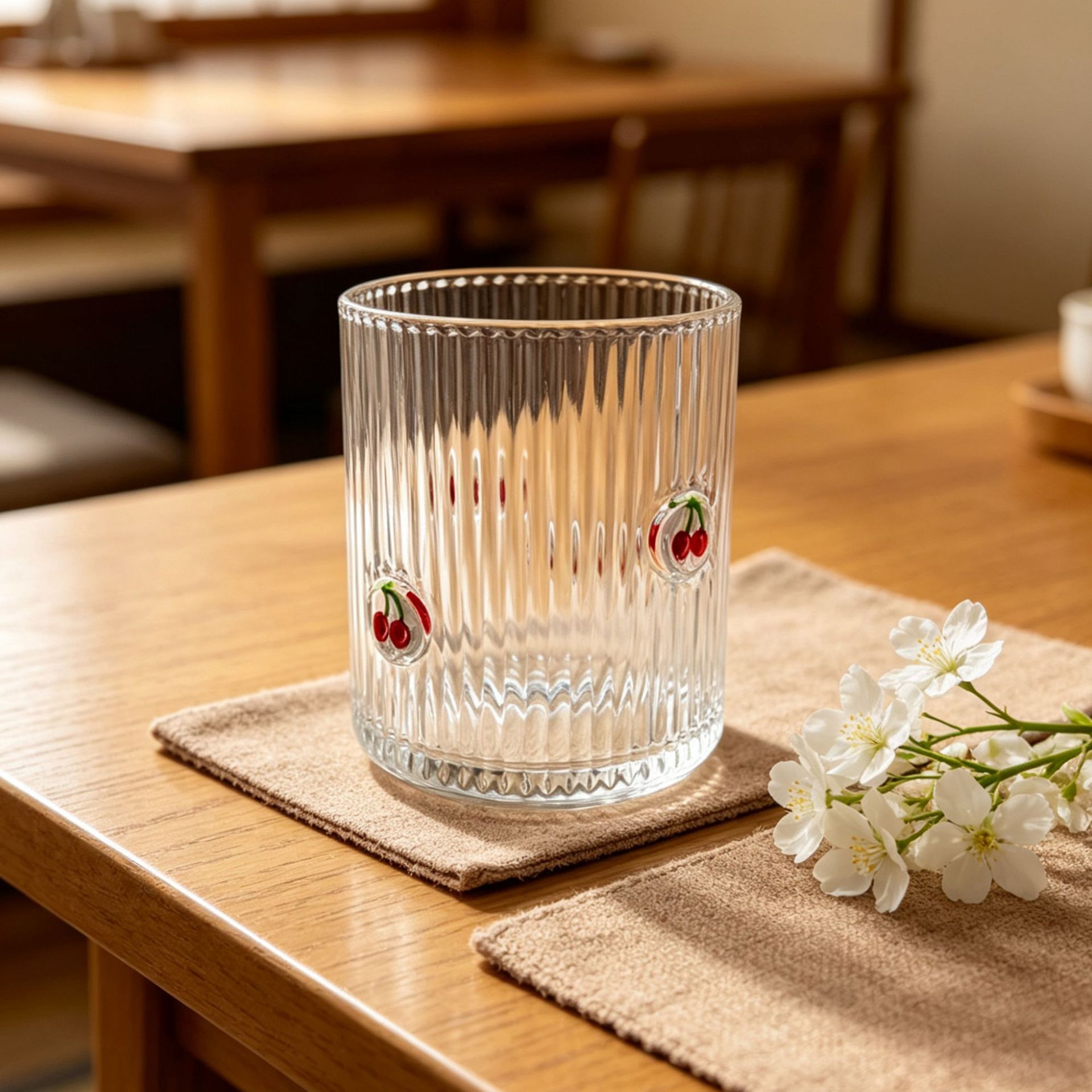 Nuevo inswind vela recta vidrio vasos de cera cilíndrica de cera de alto valor decorativo de atmósfera de vacaciones