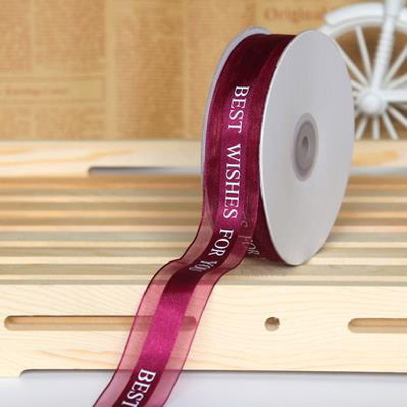 Envío gratuito cinta estilo coreano cinta de encaje impreso cinta pastel boda decoración regalo flor embalaje cinta