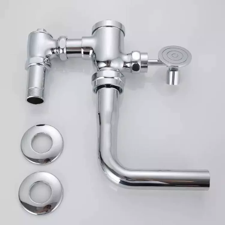 Самозакрывающийся клапан смыва для ног, аксессуары для сборки ног, смывной клапан для общественного туалета, смывной клапан для туалета для приседаний