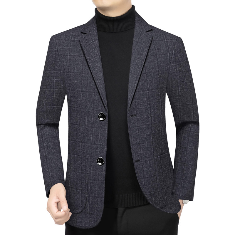2025 New Autum Suits for Young and Middle-Aged Dads, Casual Suits, Men's Suits, Handsome Business Casual Jackets and Tops