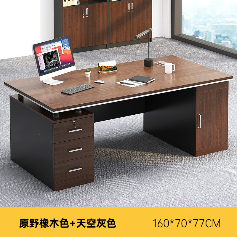 Mesa de oficina contabilidad financiera computadora mesa y silla combinación hogar estudiante dormitorio cajón escritorio personal de oficina escritorio