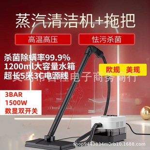 Digital Display Dual-Control Steam Mop High Temperature and High Pressure Steam Cleaner Kitchen Range Hood Steam Cleaner Mop