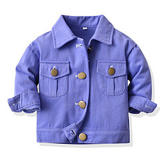 Chaqueta para niños de algodón de lana de un solo pecho de estilo de moda de otoño 2025 nuevos hermanos y hermanas solapas tops coreanos de manga larga kids image 7