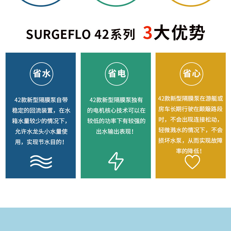 42款12v24v隔膜泵