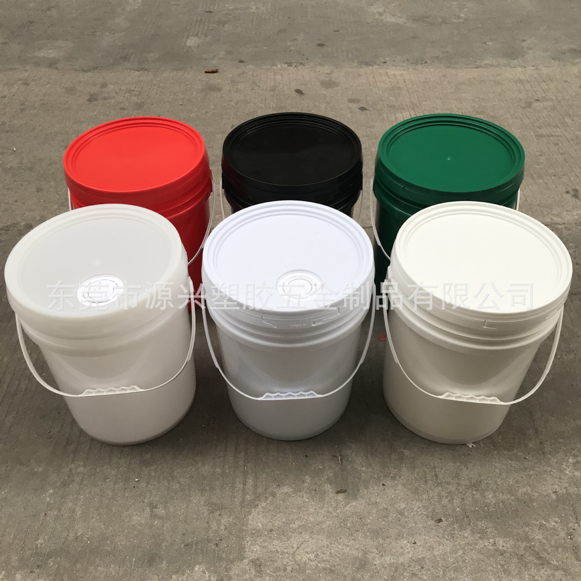 厂家直供20L升涂料桶压盖密封美式油嘴桶防冻液包装桶瓷砖胶水桶