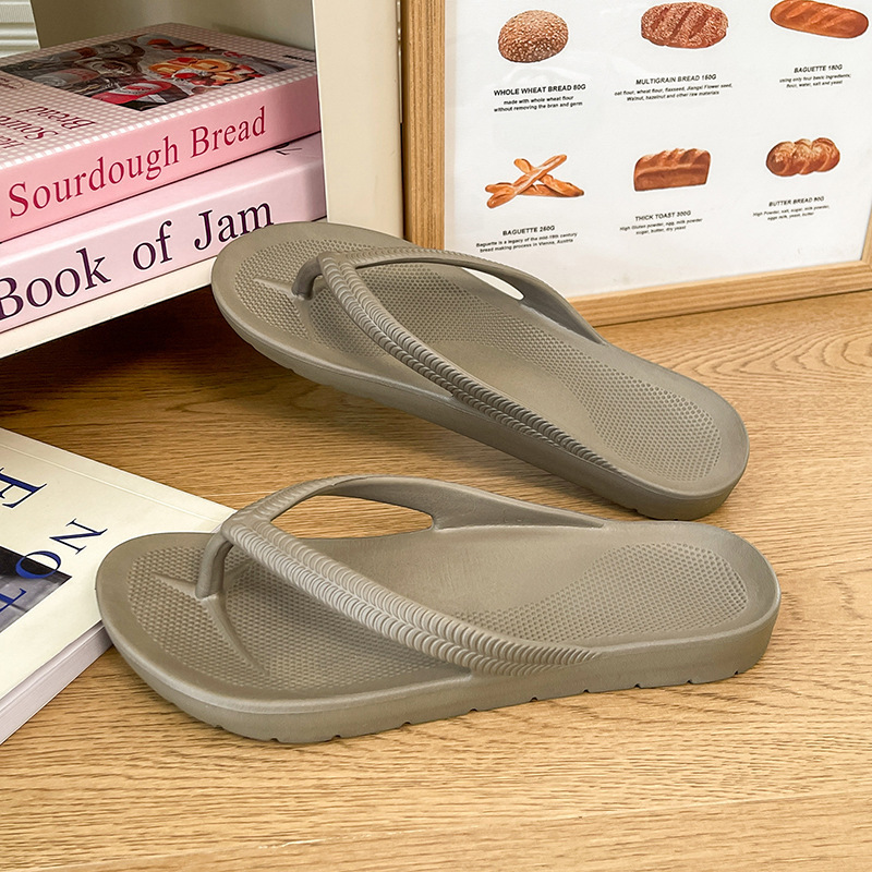 Amazon cross-border foreign trade women's arch support lightweight cushioned leather strap flip-flops comfortable thong sandals for men Amazon cross-border foreign trade women's arch support lightweight cushioned leather strap flip-flops comfortable thong sandals for men