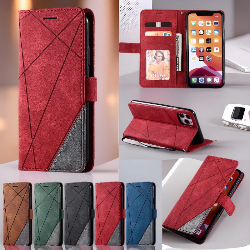 Suitable for Iphone16Promax Mobile Phone Case Flip Tpu Card Apple 15Pro Anti-Fall Coin Purse Leather Case Suitable for Iphone16Promax Mobile Phone Case Flip Tpu Card Apple 15Pro Anti-Fall Coin Purse Leather Case