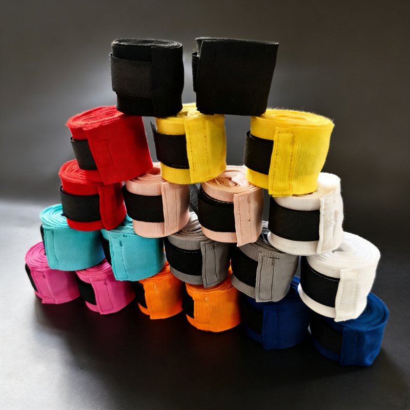 3.5m Boxing Bandages, Sports Sparring Hand Wraps, Elastic Muay Thai Gloves, Straps for Men and Women, Combat Training Hand Protection
