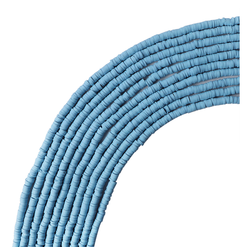 Round Pattern 1 String Soft Clay Round DIY Jewelry Accessories Beads