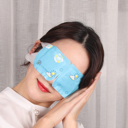 Disposable mugwort steam eye mask, eye mask, heated sleep shade, hot compress, cute children's heating eye patch wholesale