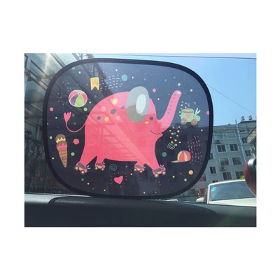 Sun shade 80g Mesh for Electrostatic Adsorption - pink-elephant